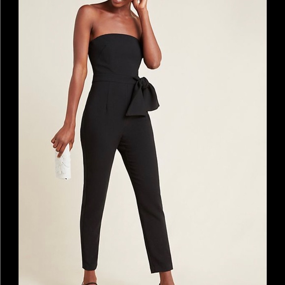 BLACK HALO Harbor Strapless Jumpsuit NWT Size 8! - Picture 5 of 16